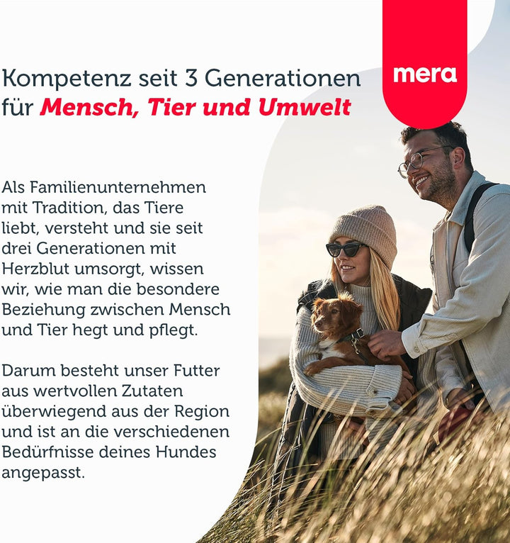 MERA Pure Sensitive Insect Protein Hundefutter, Trockenfutter mit Insekten-Protein für Sensible Hund