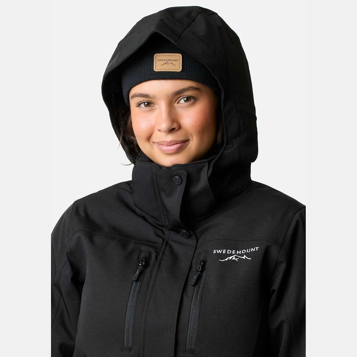 Swedemount Cervinia Skianzug für Damen 34 Schwarz, 34 Schwarz