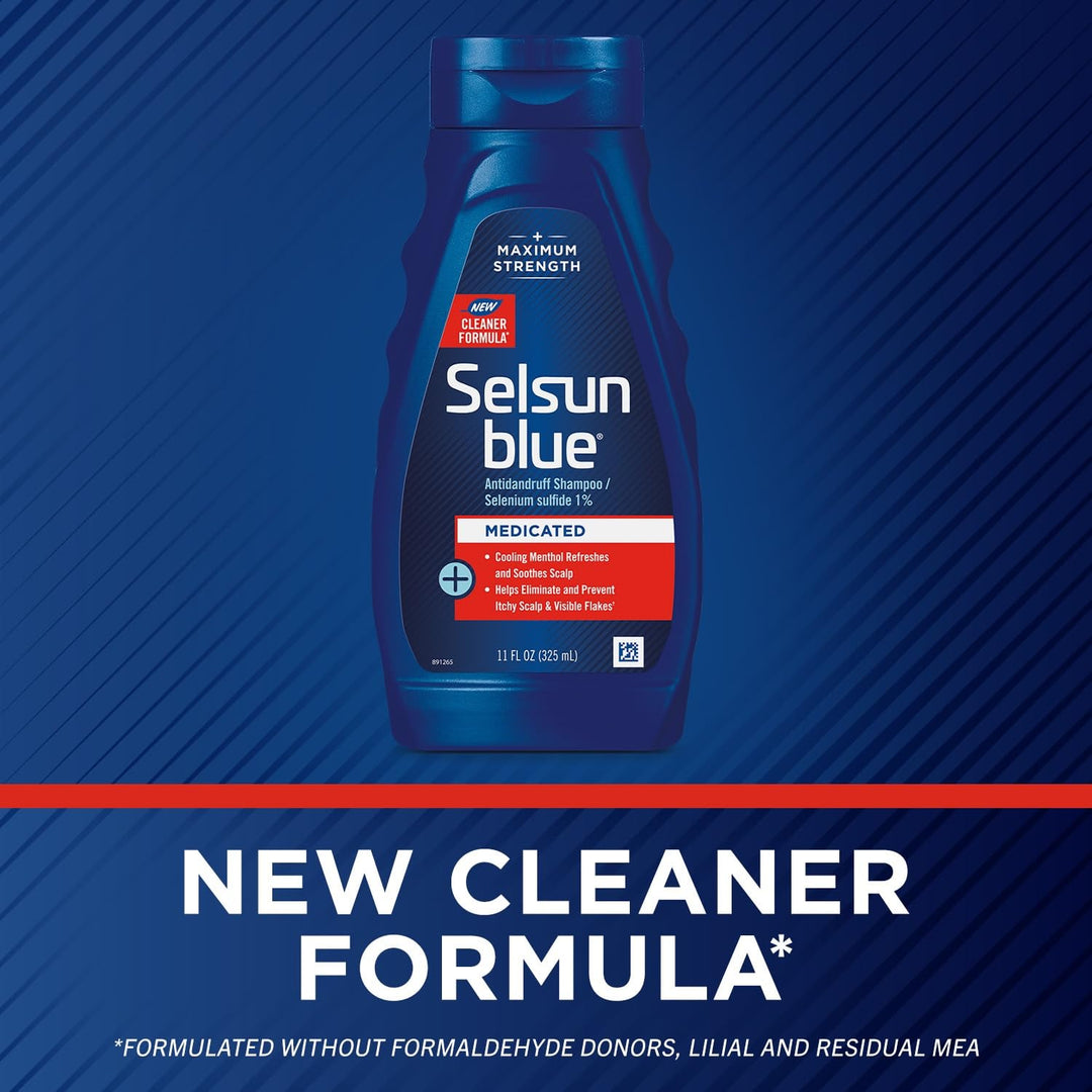 Selsun Blue Shampoo Naturals Schuppen Medicated 312 325 ml (1er Pack), 325 ml (1er Pack)