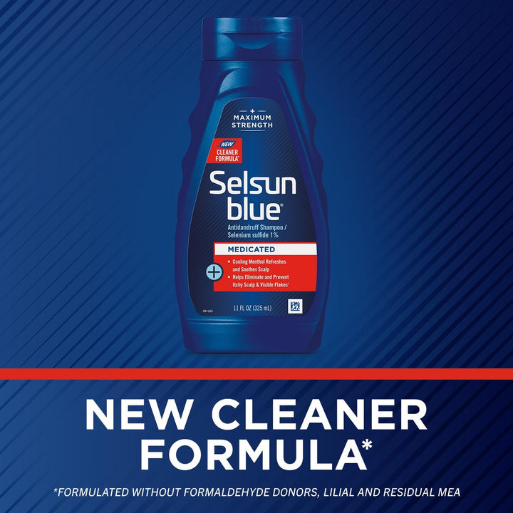 Selsun Blue Shampoo Naturals Schuppen Medicated 312 325 ml (1er Pack), 325 ml (1er Pack)
