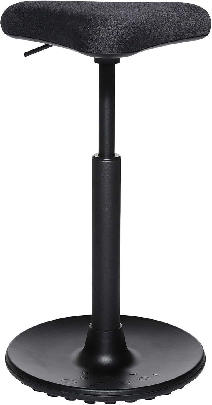 Topstar Sitness H1, Arbeitshocker, Stehhilfe, Drehhocker, höhenverstellbar, Stoffbezug Polyester, sc