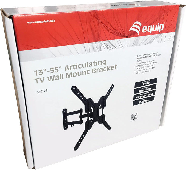 Equip Wandhalterung TV 23"-55", schwarz