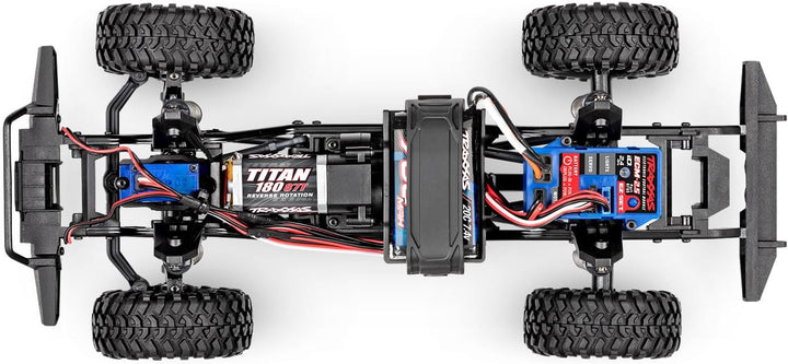 TRAXXAS TRX-4M 1/18 LD Land Rover Defender Schwarz Scale-Crawler inkl. Akku/Lader 4WD RTR