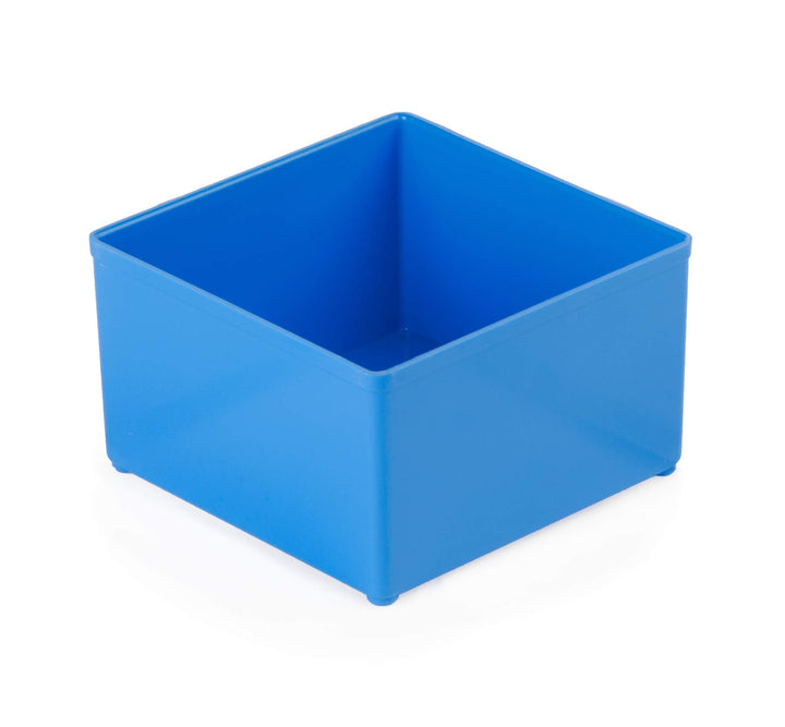 25er Set Einsatzboxen 63 mm C3 blau 104 x 104 x 63mm geeignet als Bosch L-BOXX Einlage | Einsatzboxe