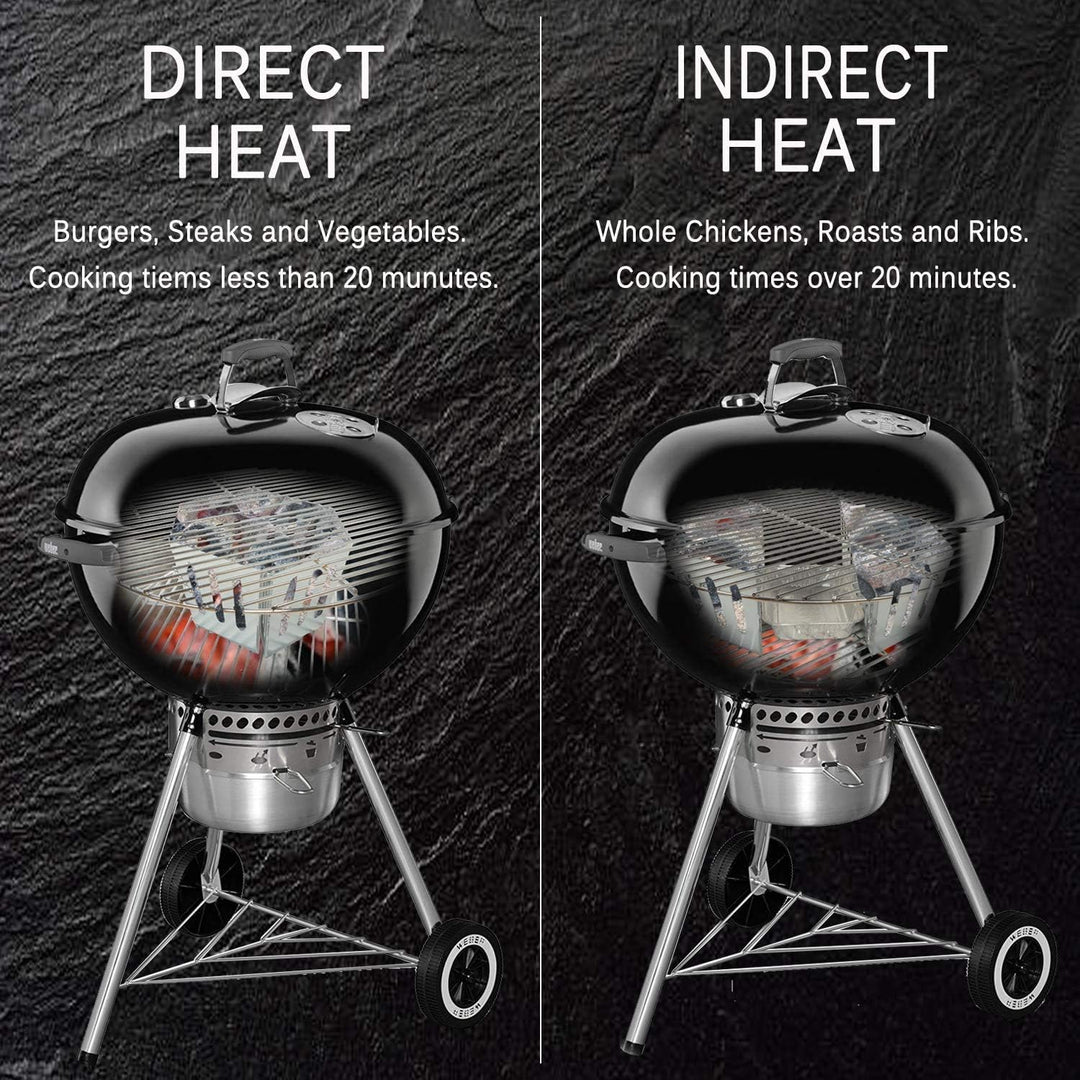 Denmay kohlekorb kugelgrill 2Pack für Weber 7403, One Touch, Master Touch und alle Anderen 57 cm Kug