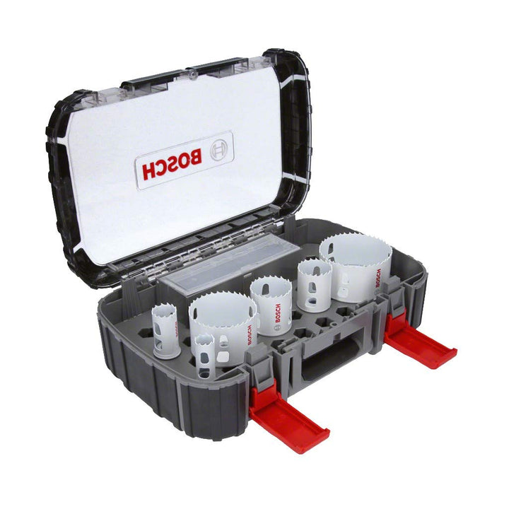 Bosch Professional 9 tlg. Lochsäge Progressor for Wood & Metal Set Elektriker (für Holz und Metall,