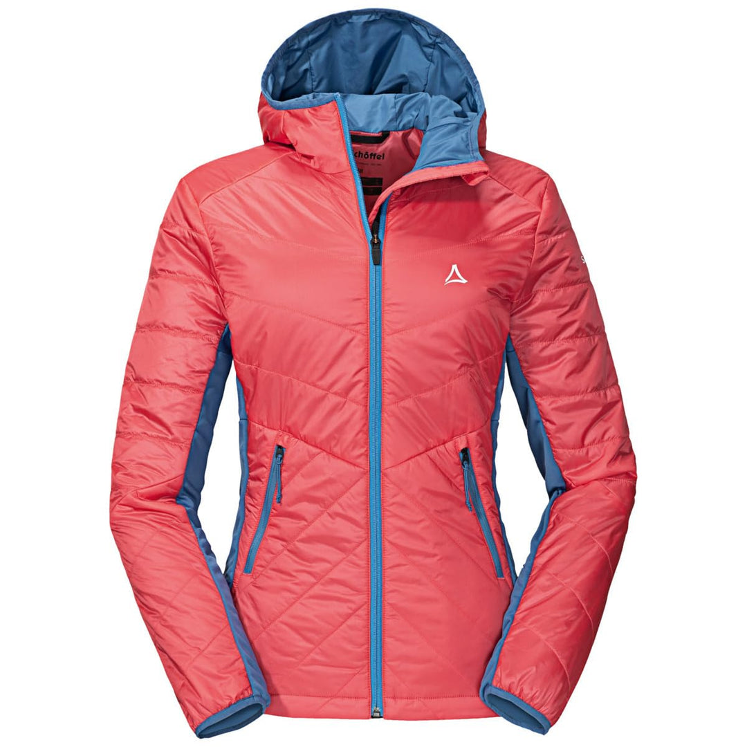 Schöffel Damen Stams Hybrid Jacke Isolationsjacke 40 Geranium, 40 Geranium