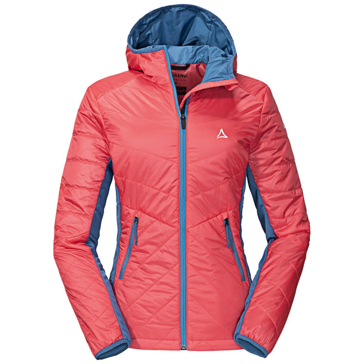 Schöffel Damen Stams Hybrid Jacke Isolationsjacke 40 Geranium, 40 Geranium