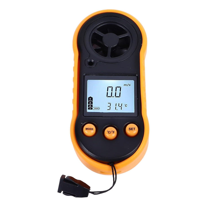 Windgeschwindigkeitsmesser, 1000 Taschen-Windmesser, Digitaler Anemometer, Hand-LCD-Hintergrundbeleu