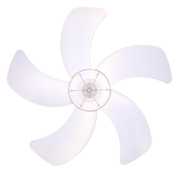 Elektrische Ventilator Rotorblätter aus Kunststoff 5 flügelig 37cm Universal Ersatzlüfterflügel für