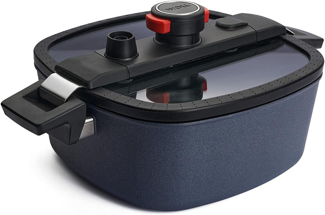 Woll Active Lite Kasserolle viereckig mit Active-Lite-Deckel, 26 cm x 26 cm, 10,5 cm hoch, 5.5 Liter