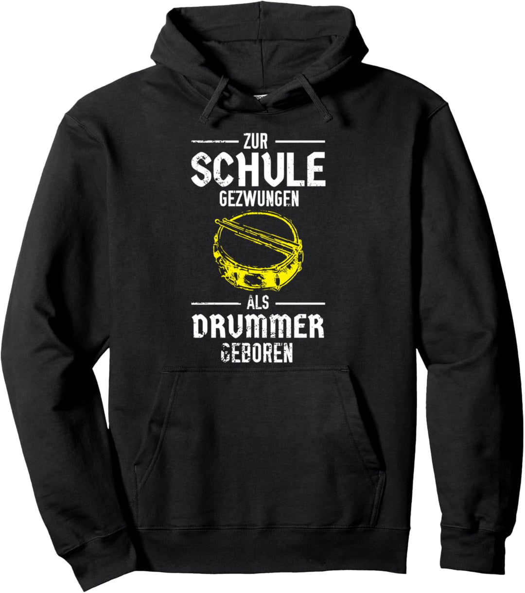 Drummer und Schlagzeuger Sprüche-Design I Musiker Motiv Pullover Hoodie
