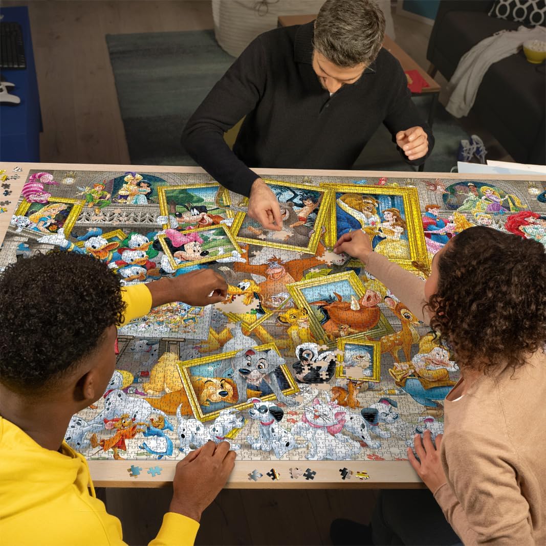 Ravensburger Puzzle 17432 - Mickey als Künstler - 5000 Teile Disney Puzzle für Erwachsene und Kinder