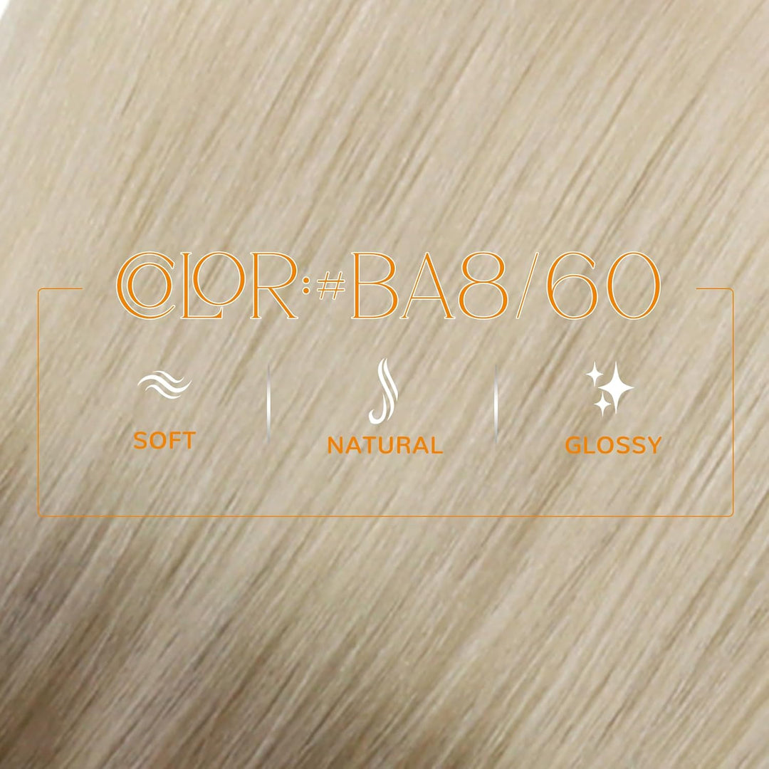 Easyouth Echthaar Microring Extensions Ombre Aschbraun Micro Loop Extensions Echthaar Naturlich Micr
