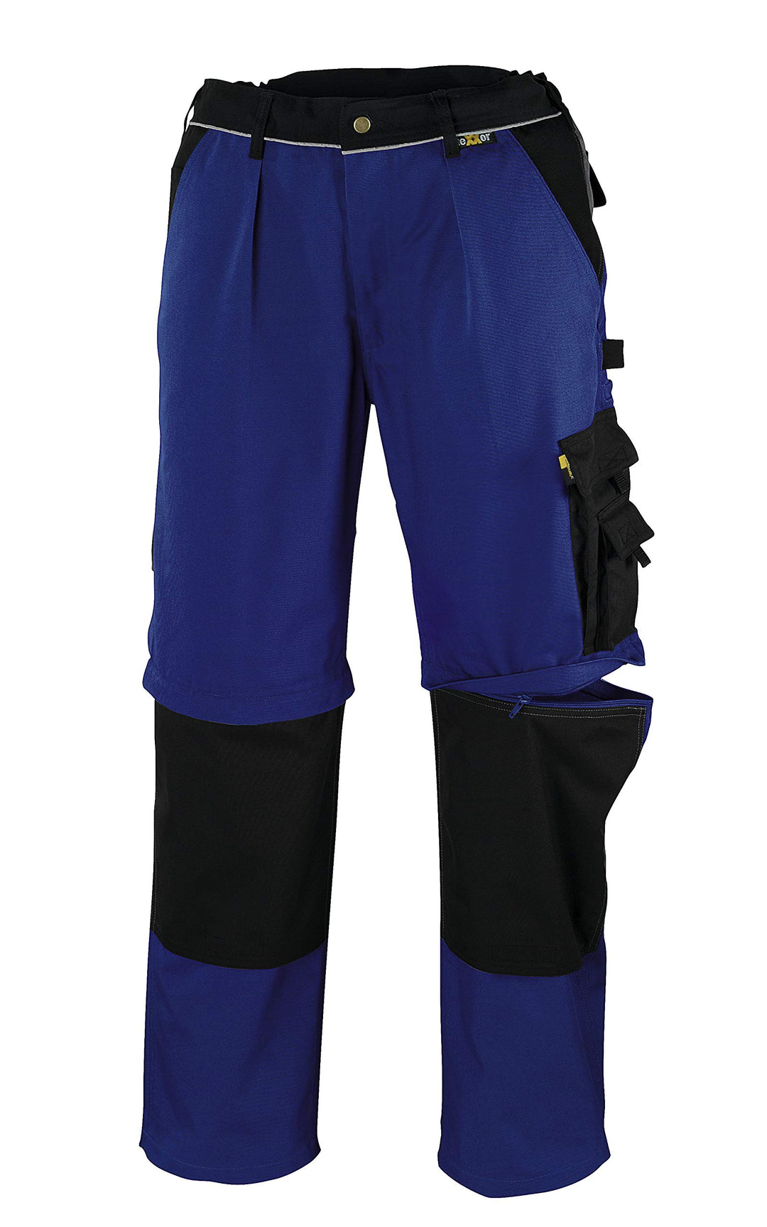 teXXor 2-in-1 Arbeitsbundhose Canvas 320 mit Cordura, 20-008352-98,Blau (Blue/Black) ,98 Blau (Blue/
