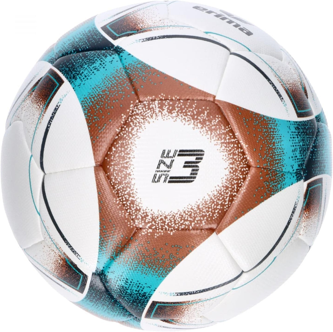 Erima Kinder Fussball HYBRID Lite 290 Steelblue/Copper 3 Single, Steelblue/Copper 3 Single