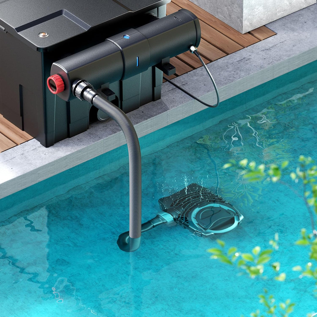SunSun NEO-7000 SuperECO Teichpumpe 7000 l/h / 50 W, energiesparende Filterpumpe, Bachlaufpumpe für