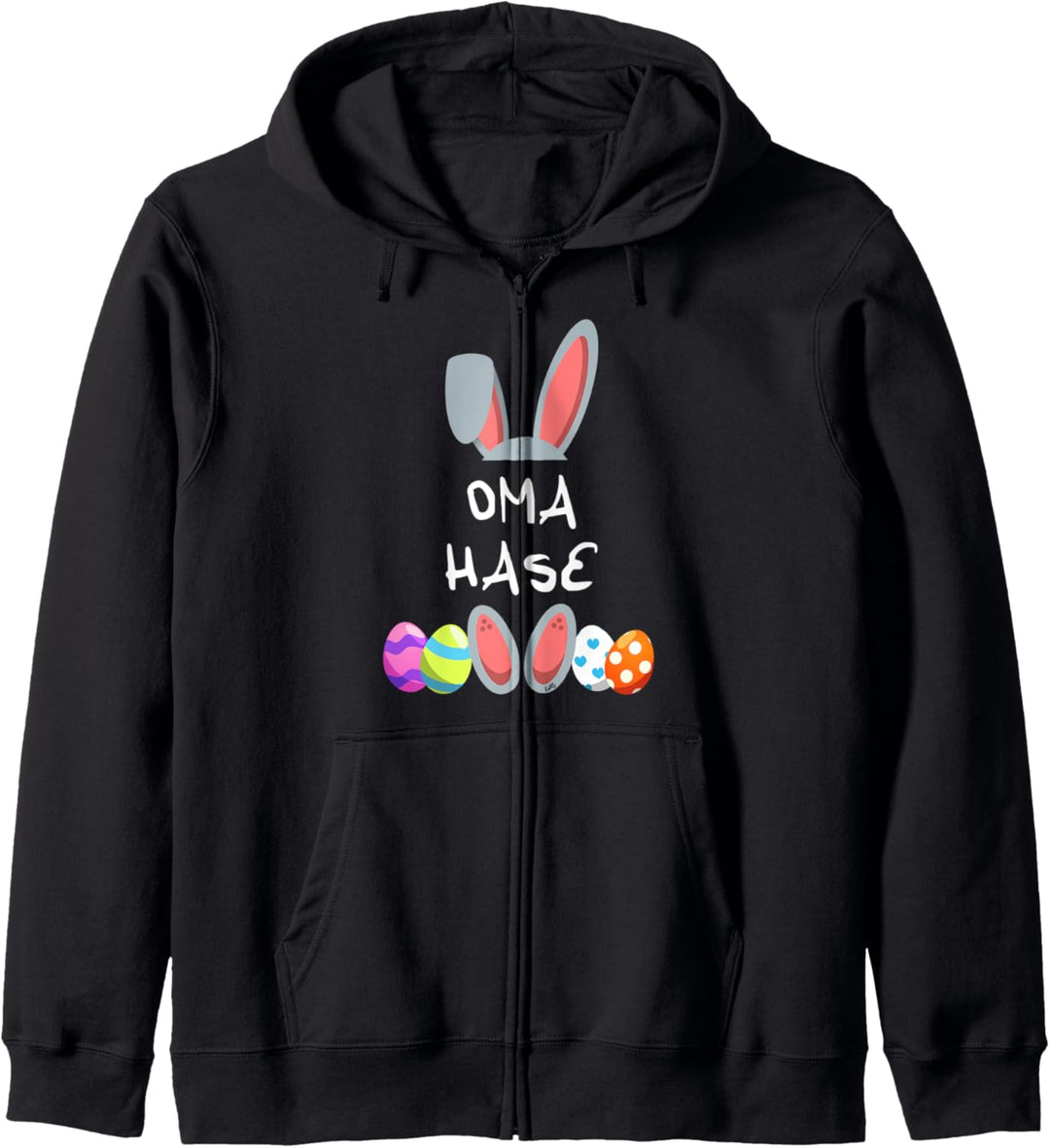 Oma Hase Osterhase Partnerlook Outfit Geschenk Frauen Ostern Kapuzenjacke