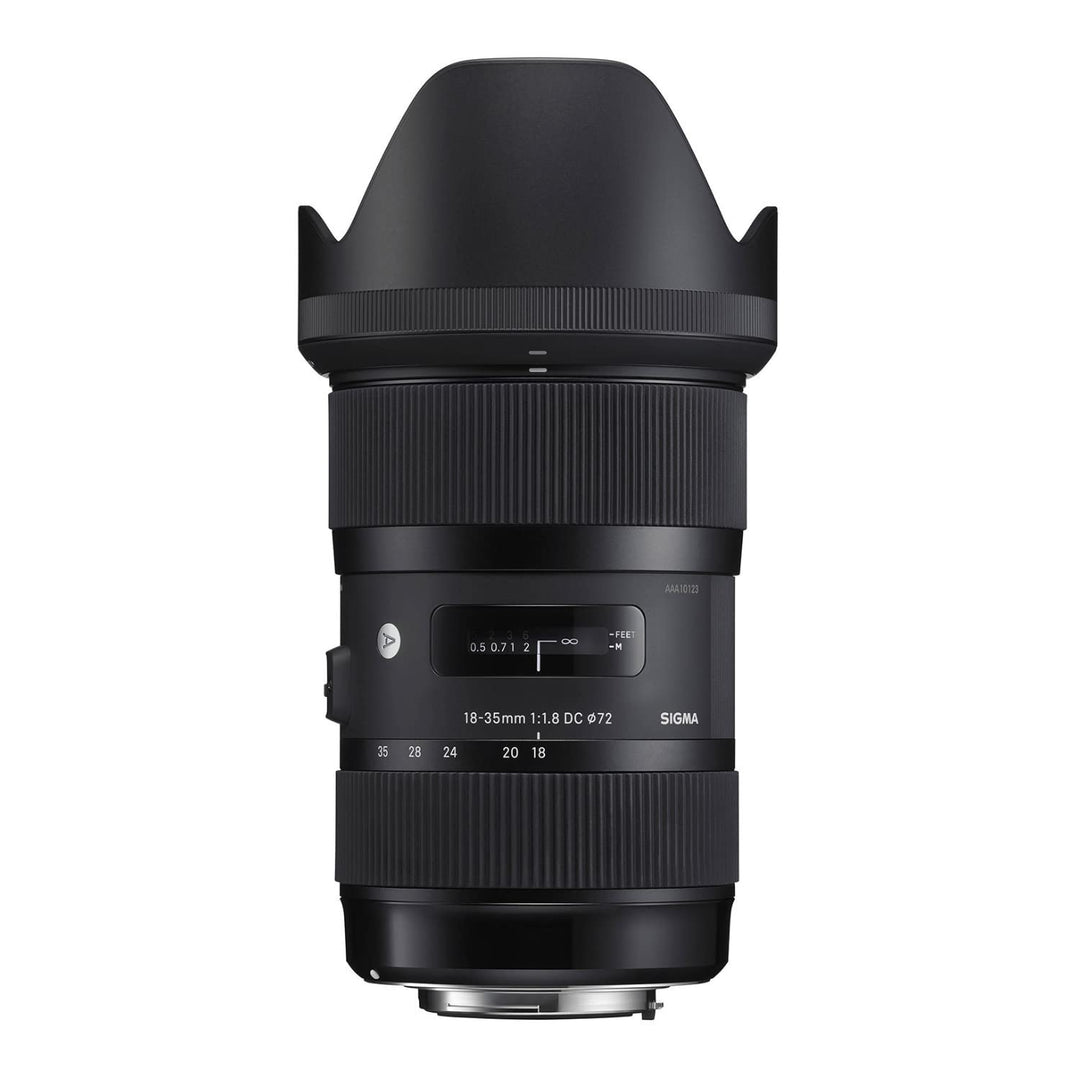 Sigma 18-35mm F1,8 DC HSM Art Objektiv für Nikon F Objektivbajonett für Nikon Single, für Nikon Sing