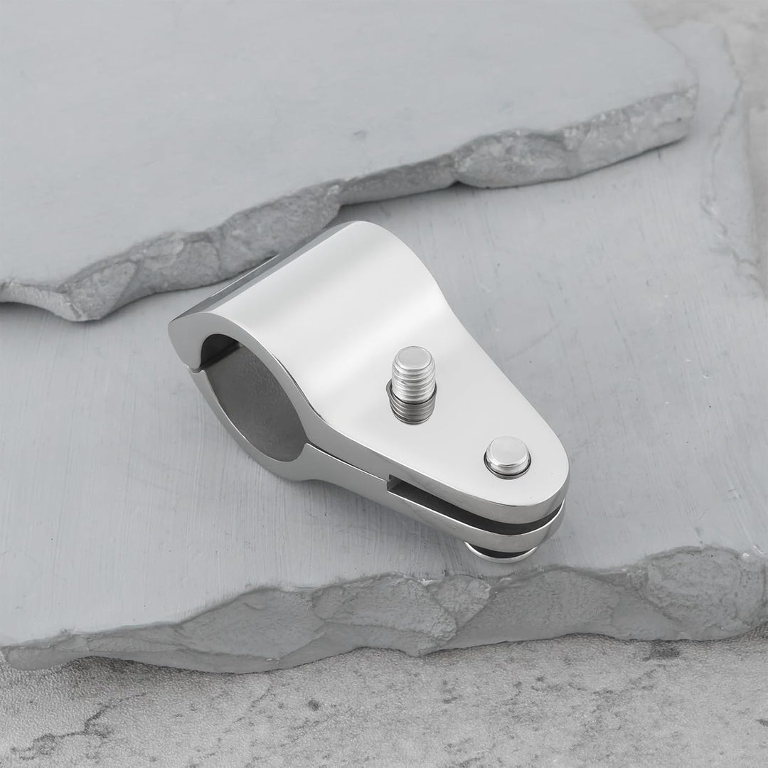 ECSiNG 2 Stück 22 Mm Backen-Gleitschienenhalterung aus Edelstahl 316 Kompatibel mit Bimini-Tops der