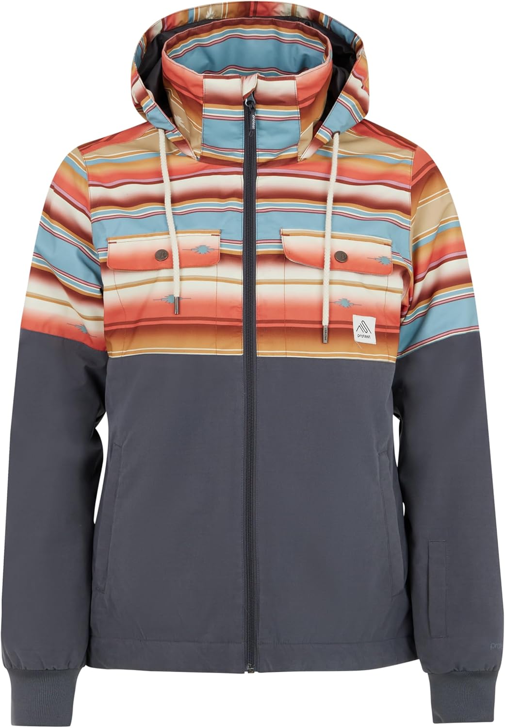 Protest Women, Ladies Ski- Und Snowboardjacken PRTDRYAD XS shadow grey, XS shadow grey