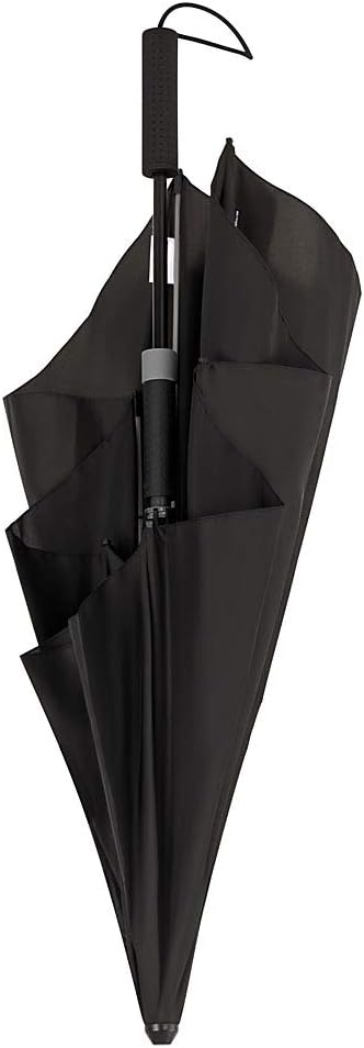 VON LILIENFELD Regenschirm Sturmschirm Stylisch Fiberglas Stabil Alex grau