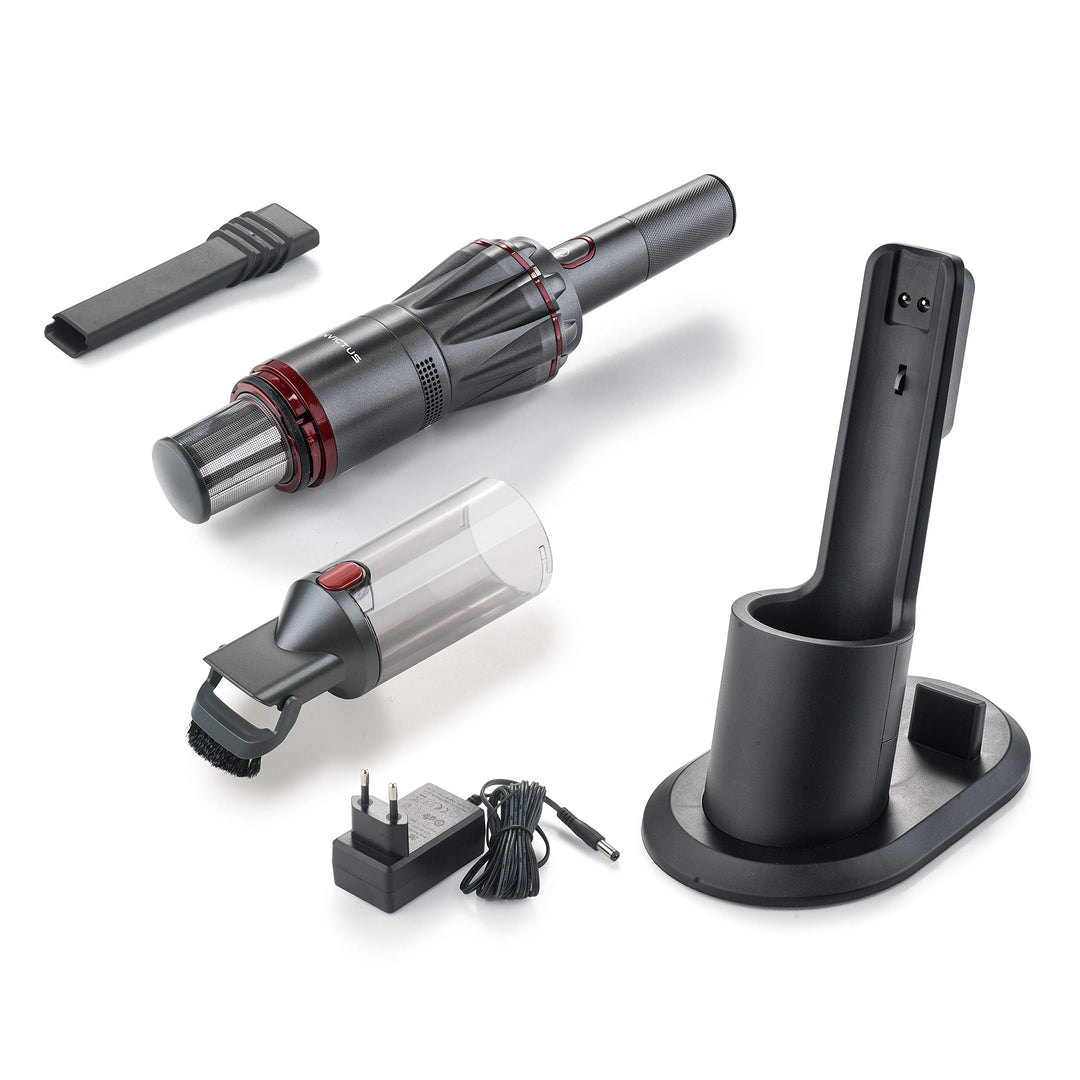 06, Aufladen + 1 Kabel – kompakt und leistungsstark – Luftfiltersystem – Laufzeit 15 Minuten – 0,5 k