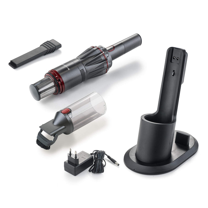 06, Aufladen + 1 Kabel – kompakt und leistungsstark – Luftfiltersystem – Laufzeit 15 Minuten – 0,5 k