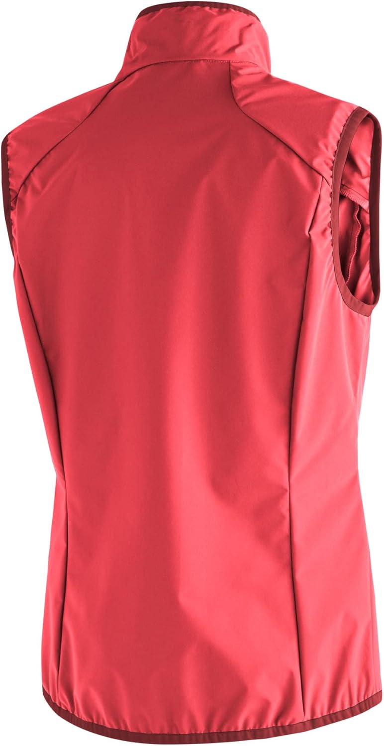 Maier Sports W Brims Vest 40 Bluemelon Red - Sun-dried Tomato, 40 Bluemelon Red - Sun-dried Tomato