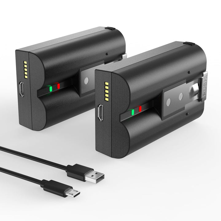 2er-Pack V4 Akku für Video Ring, 7200mAh Super hohe Kapazität Li-Ion Ersatzakku Kompatibel mit Video