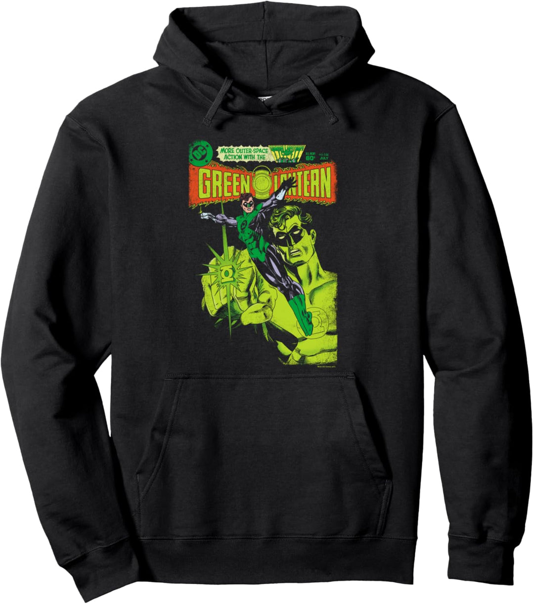 Green Lantern Vintage Cover Pullover Hoodie