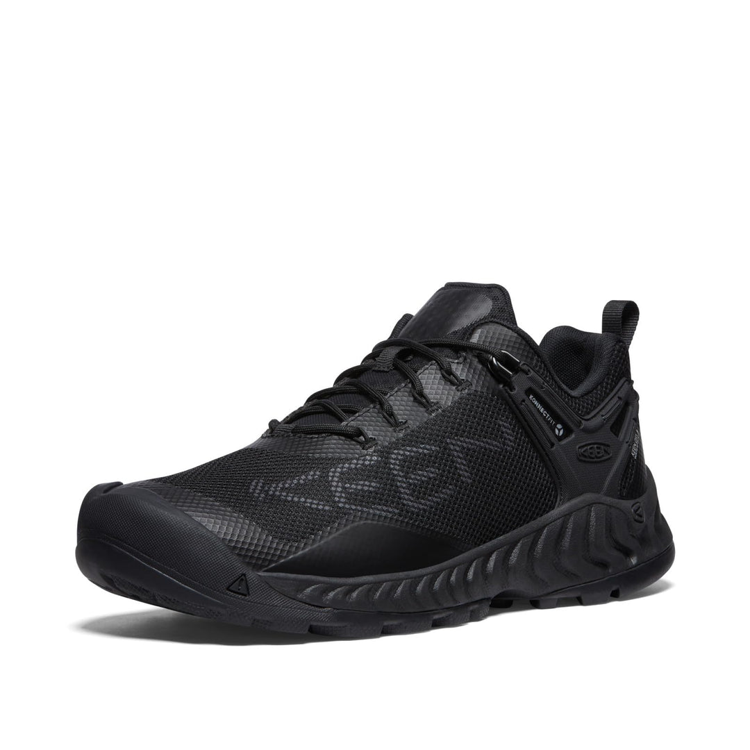KEEN Herren Nxis Evo Waterproof Wanderschuhe 39.5 EU 3 X Schwarz, 39.5 EU 3 X Schwarz