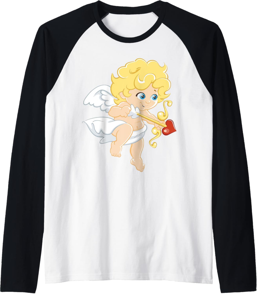 Engel Amor Cartoon Raglan
