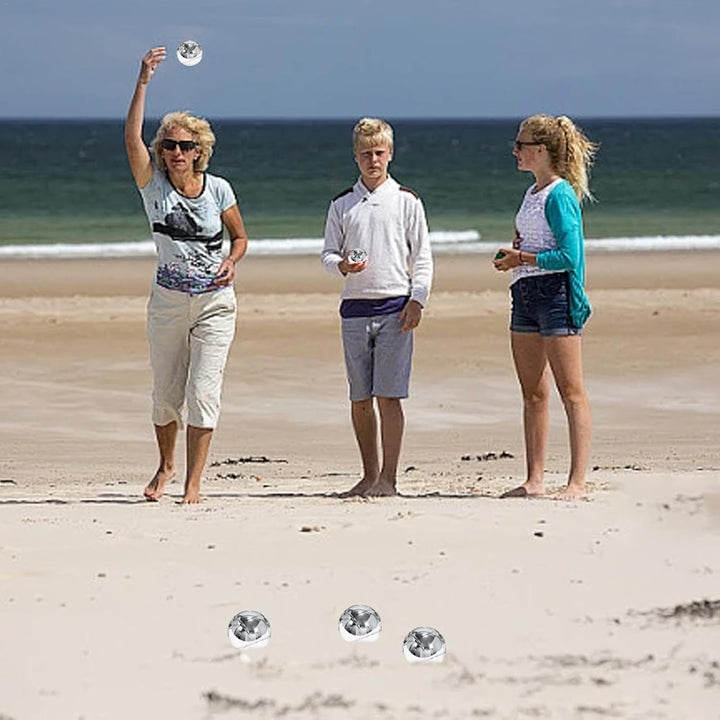 Metal Bocce Ball Game, Metal Bocce Ball Kit, Outdoor Boules Kit, Beach Game Bocce Balls, Complete Ou
