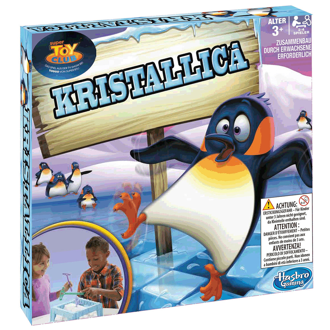 Hasbro Gaming Kristallica Brettspiel für Vorschulkinder, Strategiespiel für 2-4 Spieler, Spielspass