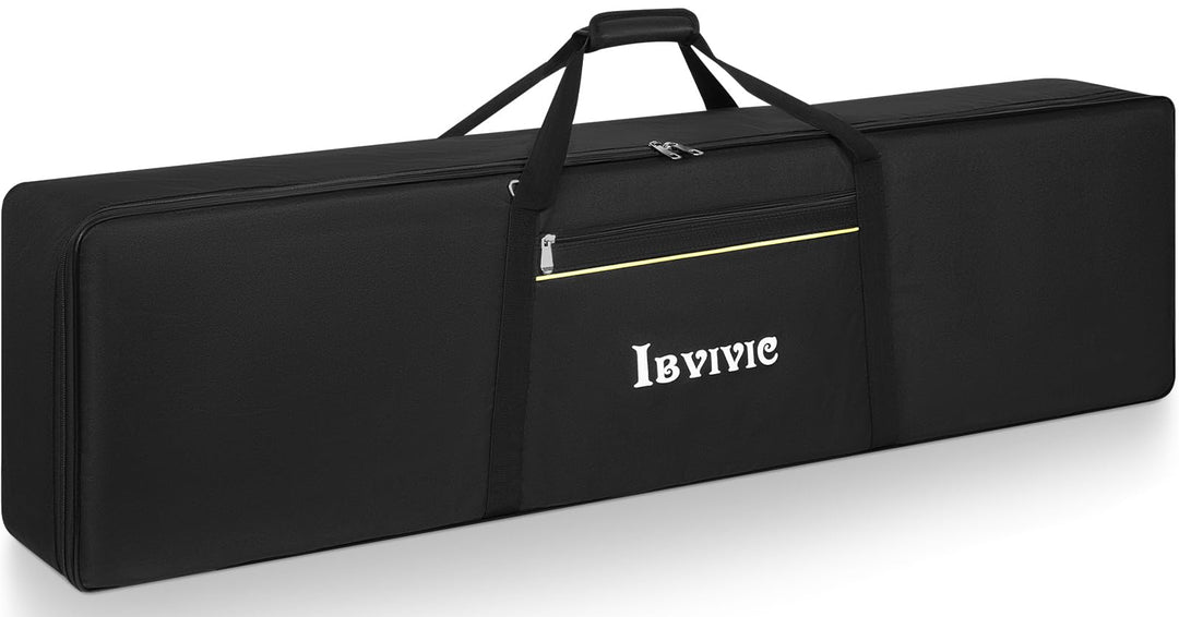 88 Key Keyboard Tasche, Robuste 600D Oxford Keyboardtasche 88 Tasten mit 10 mm Polsterung, Keyboard-