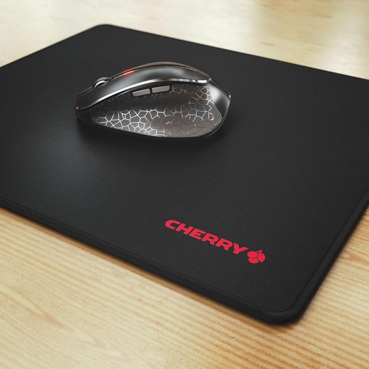 CHERRY MP 1000, Premium-Mauspad aus Stoff in XL (350 x 300 x 5 mm), Glatte Oberfläche für Präzision,