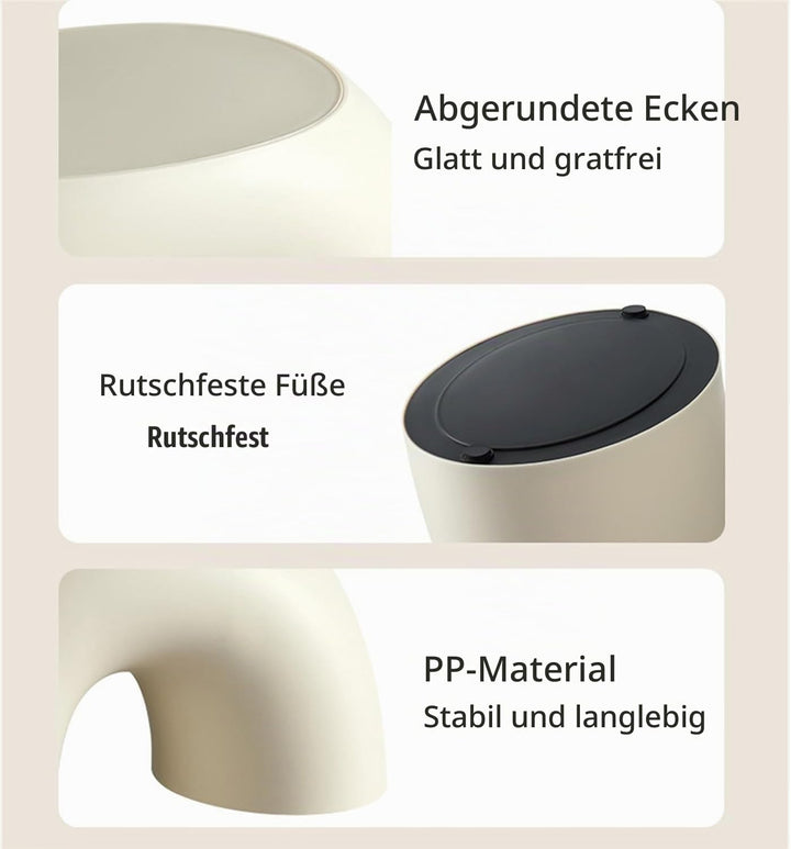 Ringförmig Toilettenhocker Erwachsene Tragbar rutschfest Langlebig Kackhocker Für Das Badezimmer Klo