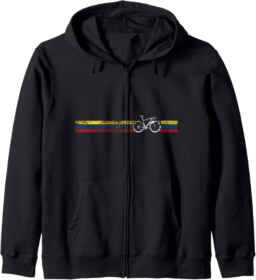 Cyclist Flag Colombia Colombian Bike Racing Cycling Bicycle Kapuzenjacke