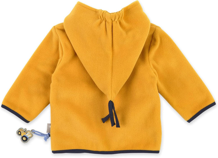 Sigikid Baby-Jungen Fleecejacke 62 Gelb, 62 Gelb