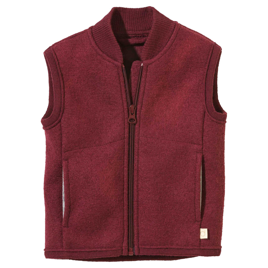 Disana WALK-WESTE Baby & Kinder - 100% Bio-Merino, Wollwalk – atmungsaktiv & warm - unisex Gr. 74 –