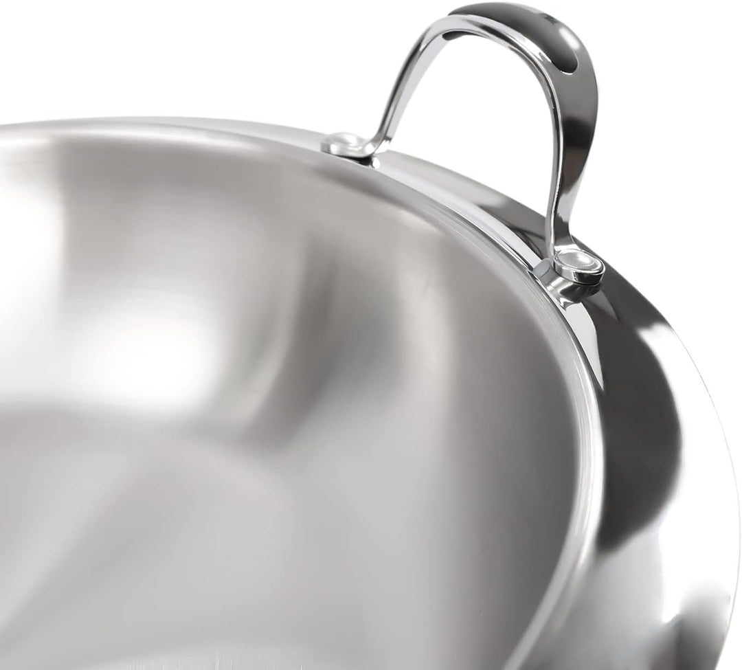 3 L Chafing Dish, Edelstahl Speisewärmer mit Deckel Kraftstoffhalter für Hotels Buffets Restaurants