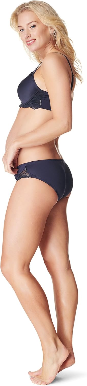 Noppies Damen Supreme Lace Touch Nursing Bra Umstands-BH 70B Dark Blue, 70B Dark Blue