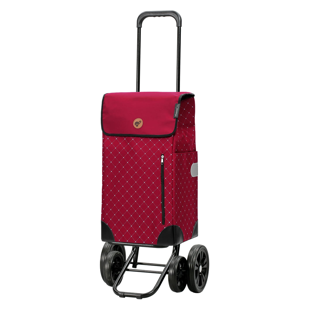 ANDERSEN Einkaufstrolley - Quattro Shopper Sofia rot, Rot