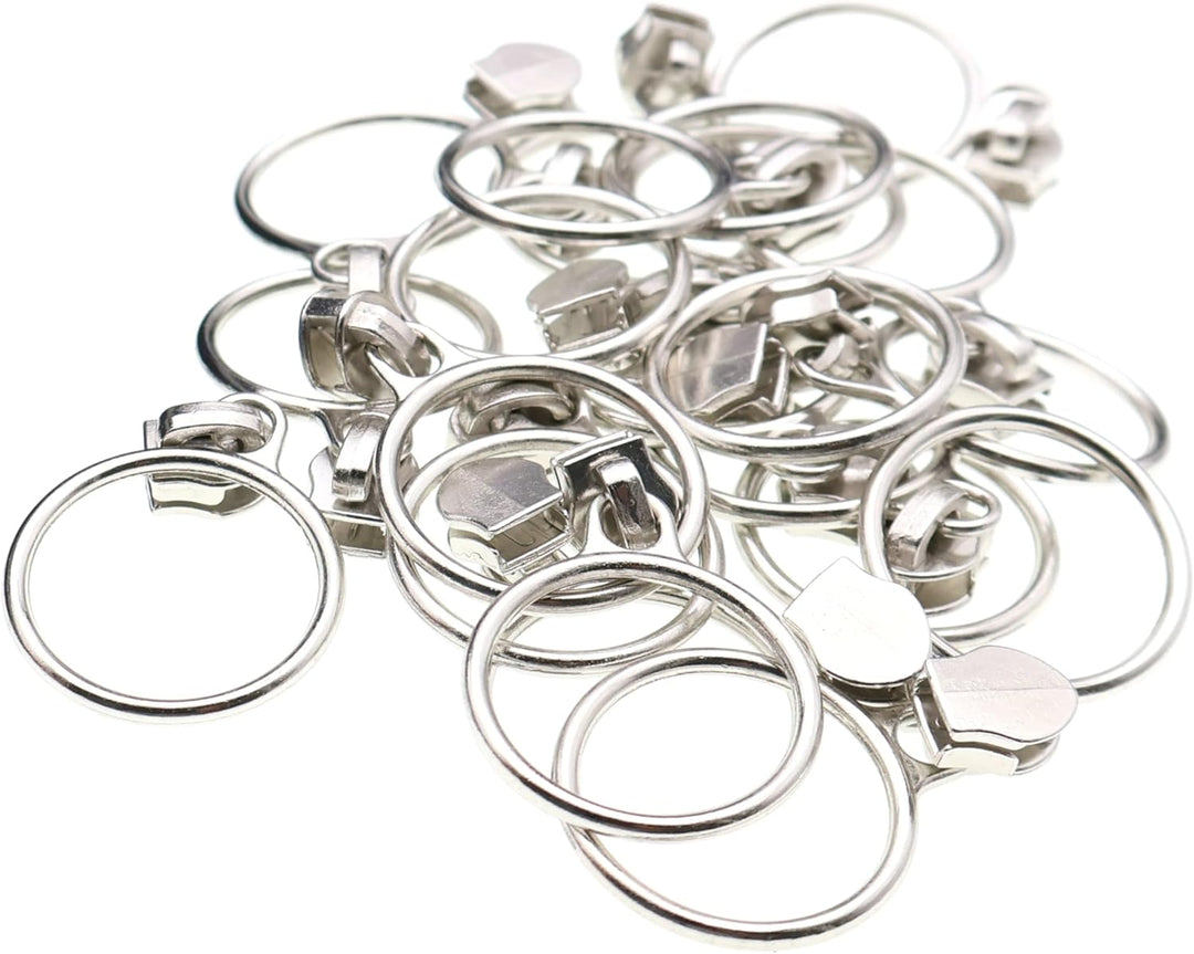 Leekayer 5# silberfarbenes Metall-Zahn-Nylon-Spule-Reissverschluss pro Meter Lose 9 Meter rote Reiss