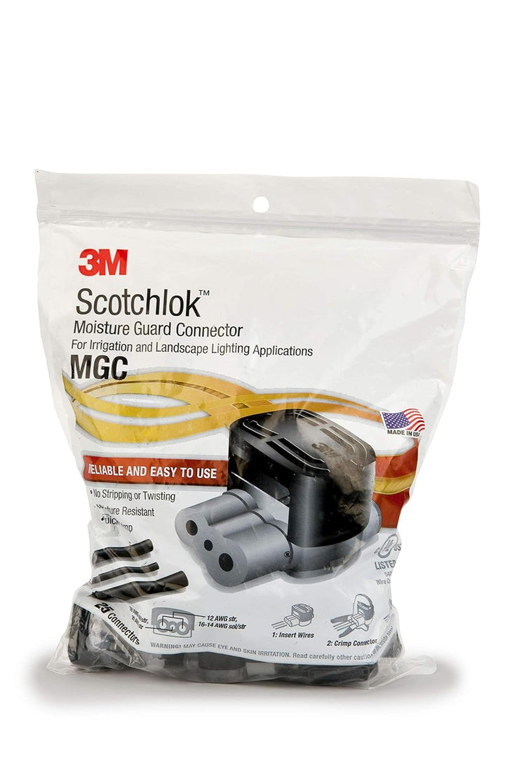 3M Scotchlok Feuchtigkeitsschutz, wetterfest, UV-beständiger Stecker für 2-3 Drähte, 16-14 AWG (soli