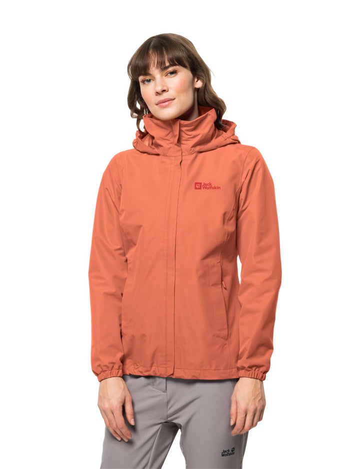 Jack Wolfskin Damen Stormy Point 2l Jkt W Jacket, guave