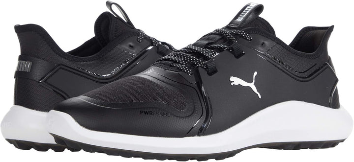 PUMA Herren Ignite Fasten8 Golfschuh 42 EU Puma Black Puma Silver Puma Weiss, 42 EU Puma Black Puma