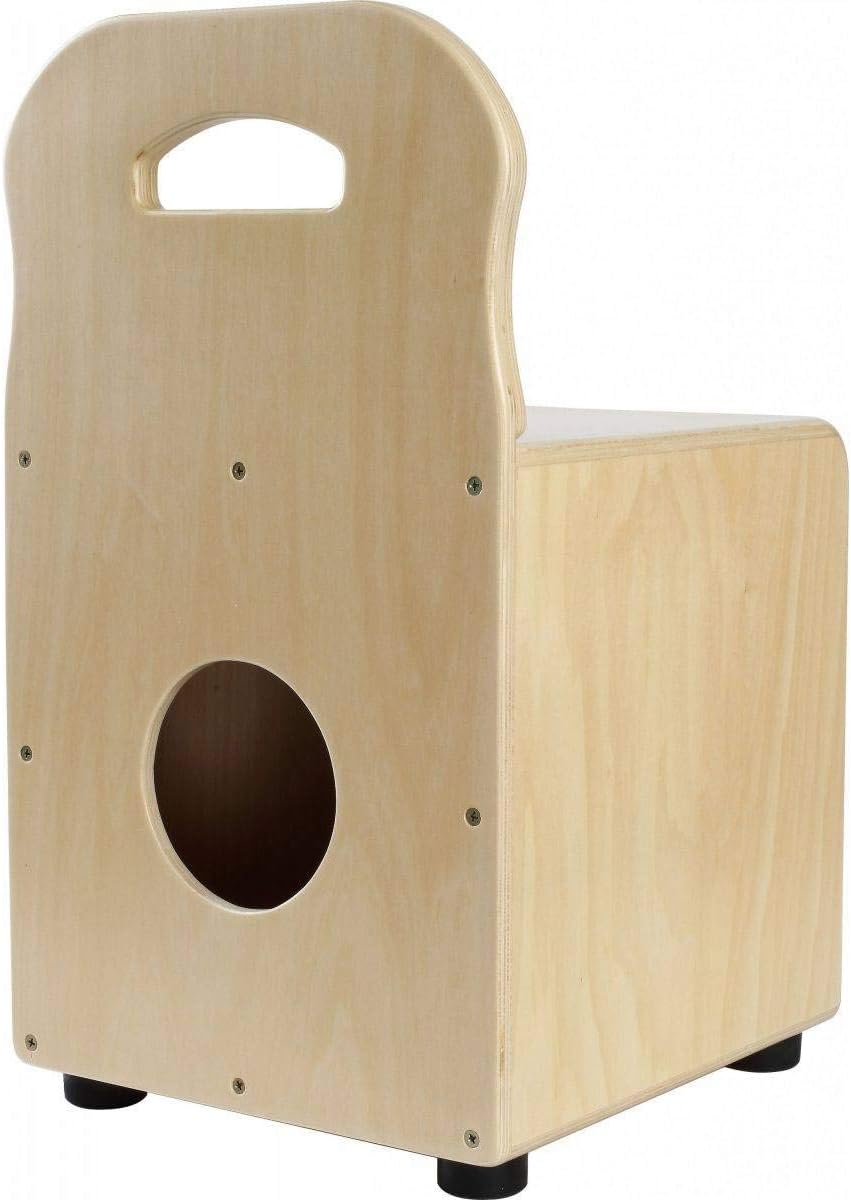 Stagg vorne Board Linde Kids Cajon mit EasyGo Rückenlehne violett, violett