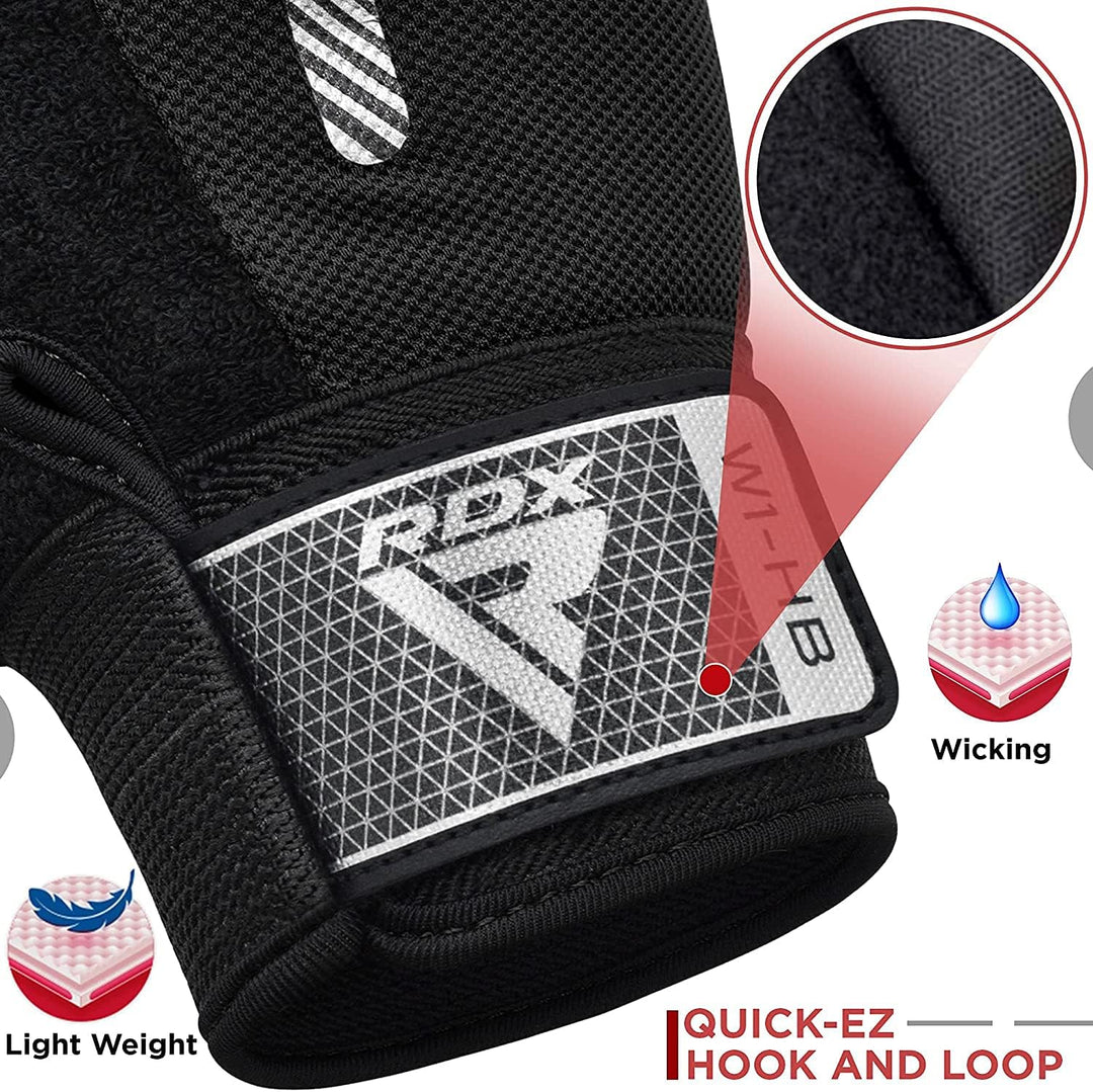 RDX Fitness Handschuhe Damen Herren, Anti-Rutsch Gewichtheben Workout Gym Gloves Krafttraining Train